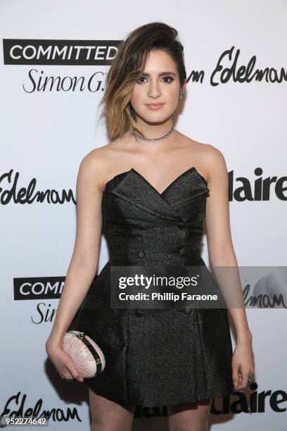 Laura Marano attends Marie Claire Celebrates Fifth Annual 'Fresh Faces' in Hollywood with SheaMoisture, Simon G. And Sam Edelman at Poppy on April...