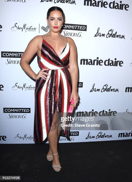 Beau Dunn arrives at the Marie Claire's 5th Annual 'Fresh Faces' at Poppy on April 27, 2018 in Los Angeles, California.