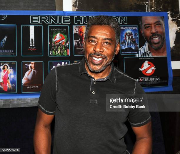 Ernie Hudson attends Chiller Theatre Expo Spring 2018 at Hilton Parsippany on April 27, 2018 in Parsippany, New Jersey.