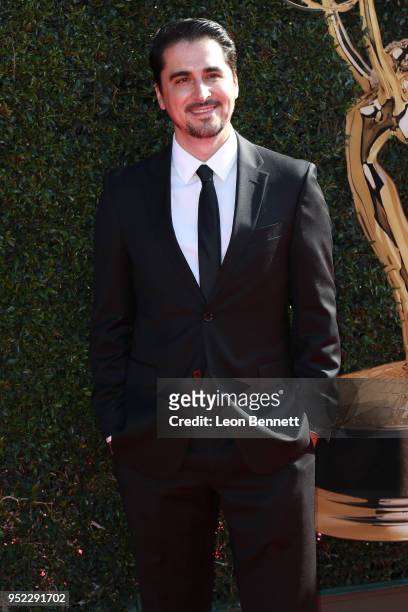 Steven Rebolledo attends the 45th Annual Daytime Creative Arts Emmy Awards - Arrivals at Pasadena Civic Auditorium on April 27, 2018 in Pasadena,...