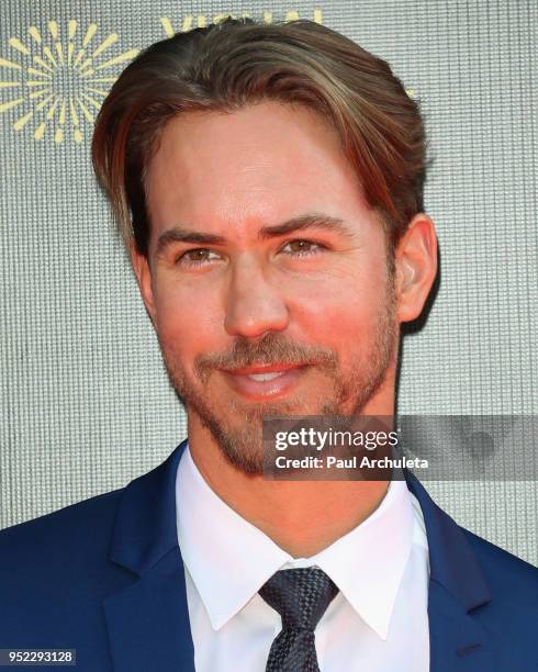 Actor Wes Raimsey attends the 45th Annual Daytime Creative Arts Emmy Awards at the Pasadena Civic Auditorium on April 27, 2018 in Pasadena,...
