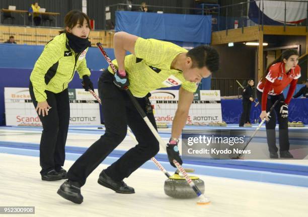 Satsuki Fujisawa , a member of the bronze-winning women's team at the Pyeongchang Olympics, and Tsuyoshi Yamaguchi, who was on the men's team that...