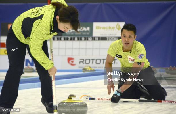 Satsuki Fujisawa , a member of the bronze-winning women's team at the Pyeongchang Olympics, and Tsuyoshi Yamaguchi, who was on the men's team that...