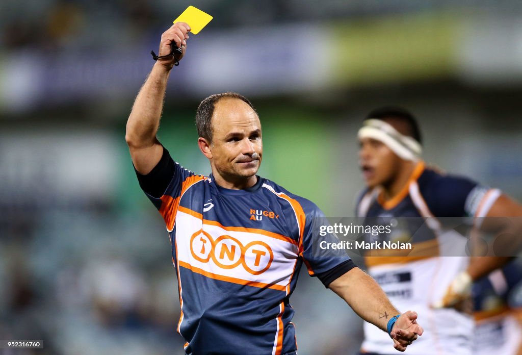 Super Rugby Rd 11 - Brumbies v Crusaders