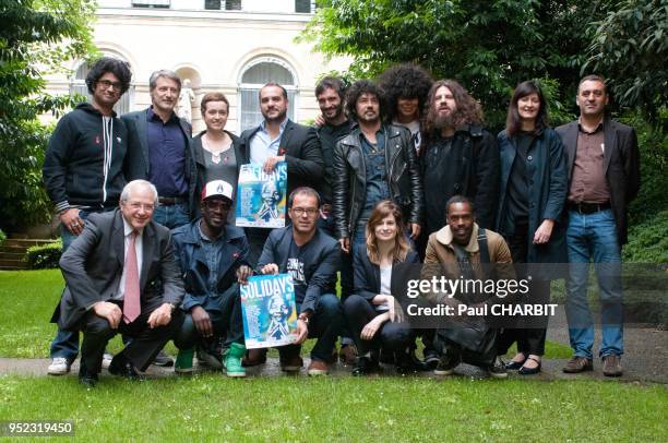 Jean-Paul Huchon, Antoine de Caunes, Sophie Jovillard, Sébastien Folin, Marco Prince , Samaha , Mat Bastard , Yarol Poupaud, Héloise Letissier et des...