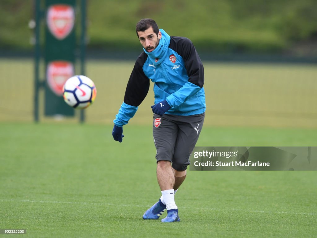 Arsenal Training Session