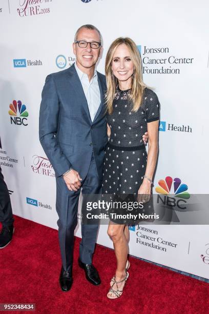 Matt Walden and Dana Walden attend Taste for a Cure at Regent Beverly Wilshire Hotel on April 27, 2018 in Beverly Hills, California.