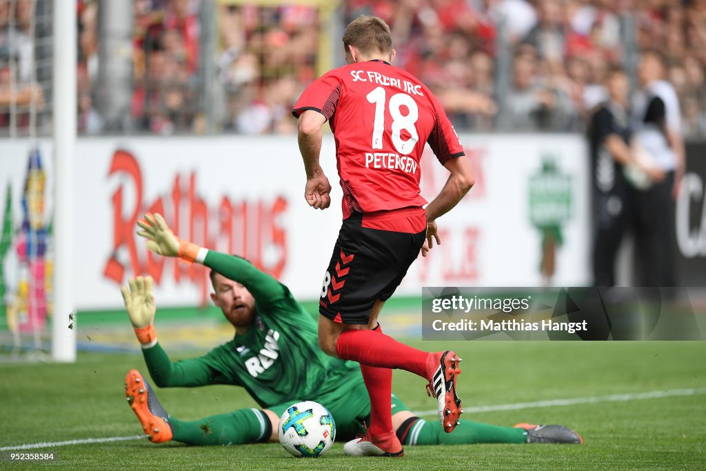 Sport-Club Freiburg v 1. FC Koeln - Bundesliga