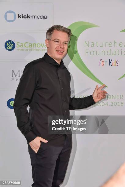 Frank Thelen attends the Leon Heart Foundation Charity Dinner at Hotel Adlon Kempinski on April 20, 2018 in Berlin, Germany.