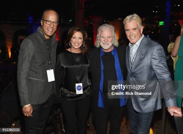 Lester Holt NBC Nightly News/Dateline, Kyra Phillips CNN Anchor, Host/Rolling Stones Keyboardist Chuck Leavell and John Roberts Fox News White House...