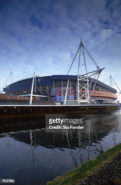 General view of the Millennium Stadium in Cardiff, Wales. \ Mandatory Credit: Stu Forster /Allsport