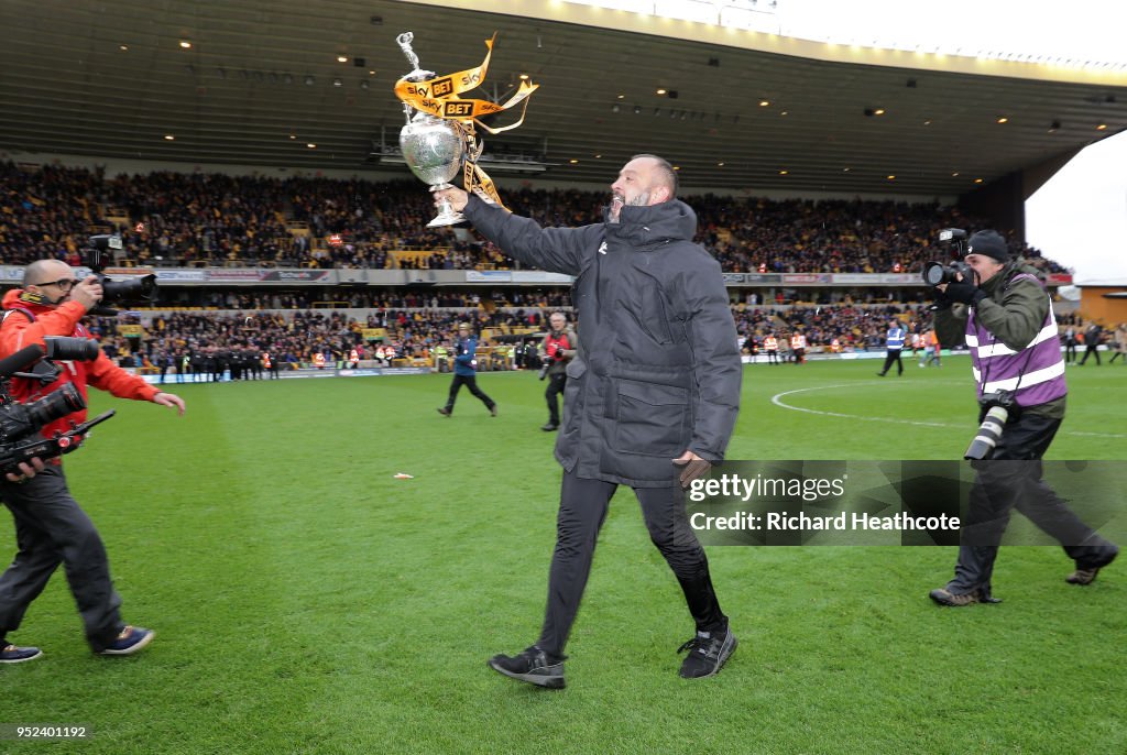 Wolverhampton Wanderers v Sheffield Wednesday - Sky Bet Championship