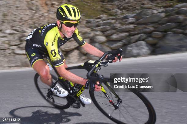 Michael Albasini of Switzerland and Team Mitchelton-Scott / during the 72nd Tour de Romandie 2018, Stage 4 a 149,2km stage from Sion to Sion on April...