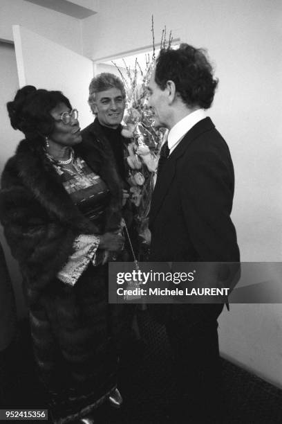 Ella Fitzgerald et Pierre Cardin.