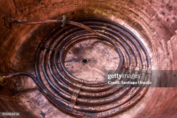 copper alembic - stills stock pictures, royalty-free photos & images