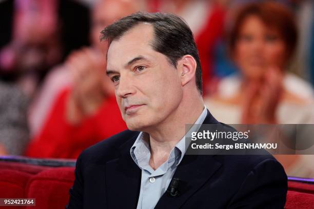Samuel Labarthe attends vivement Dimanche Tv show in Paris , France , on May 11, 2011.
