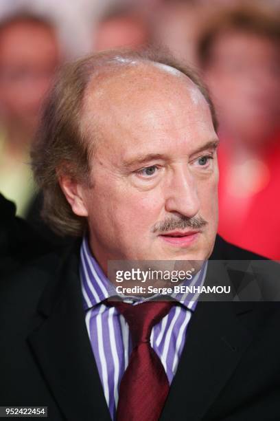 Bernard Farcy attends Vivement Dimanche Tv show in Paris , France , on May 11, 2011.