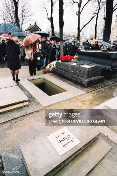 Montparnasse cemetery.