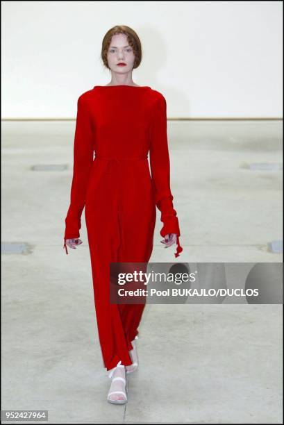 Fall-Winter 2003-2004 haute couture collections: Adeline Andre.