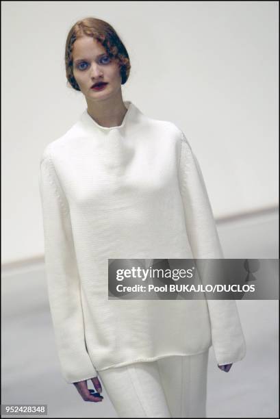 Fall-Winter 2003-2004 haute couture collections: Adeline Andre.