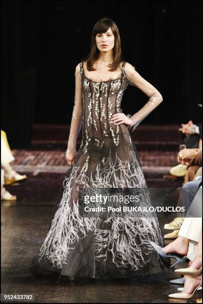 Dominique Sirop Haute Couture Fall Photos and Premium High Res Pictures ...