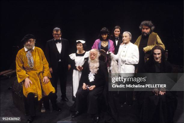 Freshwater by Virginia Woolf directed by Simone Benmussa, with Eugene Ionesco, Alain Robbe-Grillet, Nathalie Sarraute, Florence Delay, Jean-Paul...