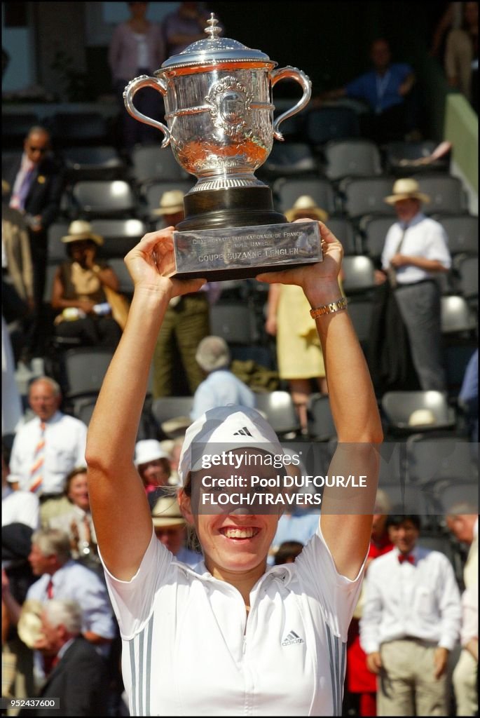 French Open women's final at Roland-Garros.
