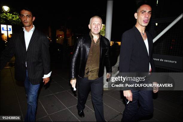 After the concert Madonna went to Gilbert Costes restaurant "Georges". -Jean Paul Gaultier.