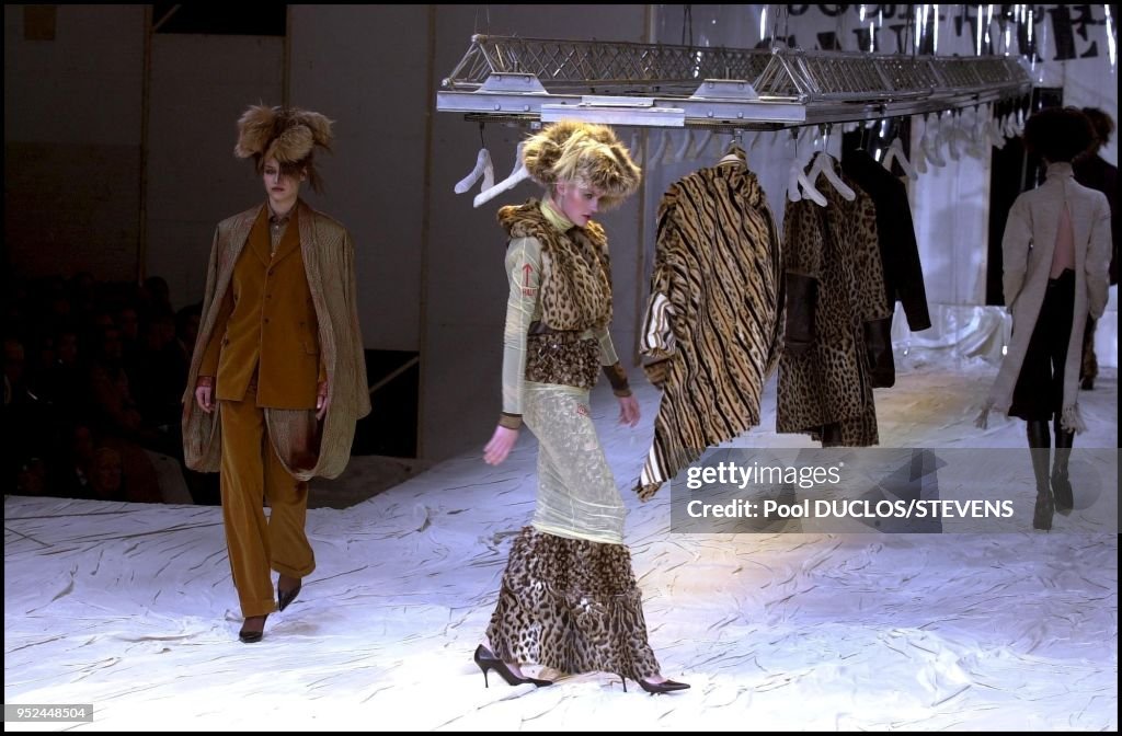 . Jean-Paul Gaultier. Fall-winter 2002-03 collection. News Photo ...