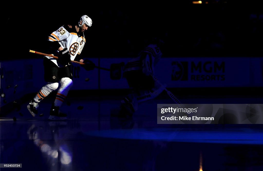 Boston Bruins v Tampa Bay Lightning - Game One