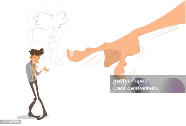 bullying at work - hostile work environment stock illustrations