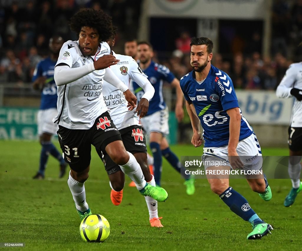 FBL-FRA-LIGUE1-STRASBOURG-NICE