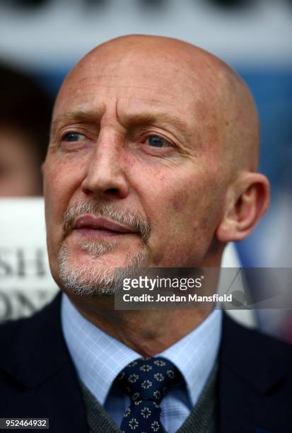 Ian Holloway ,manager of Birmingham looks on during the Sky Bet Championship match between Queens Park Rangers and Birmingham City at Loftus Road on...