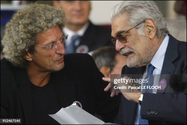 Elie Chouraqui and Omar Sharif.