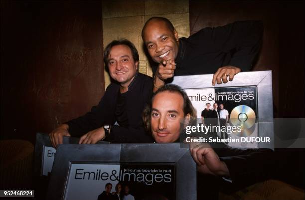 . DISQUE PLATINE AU GROUPE "EMILE + IMAGE".