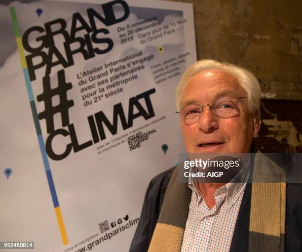 Journée d'inauguration des Ateliers du ?# Grand Paris Climat ?à la Maison de l'Architecture à Paris organisés par l'AIGP Simon Ronai -...