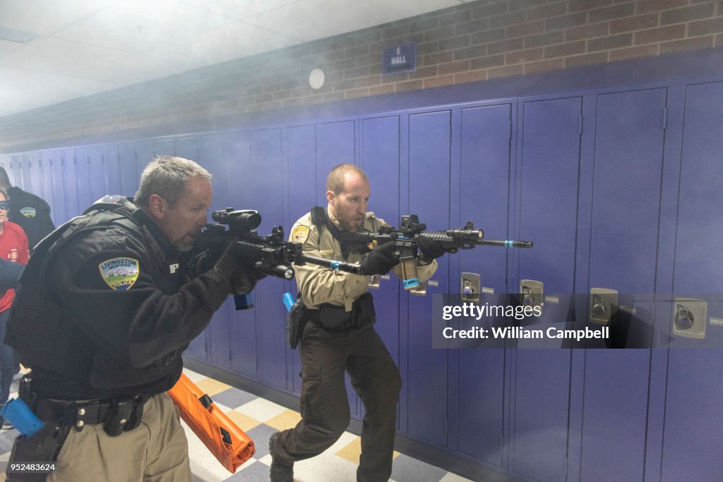 High School Holds Active Shooter Drill in Montana