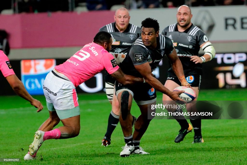 RUGBYU-FRA-TOP14-STADE FRANCAIS-BRIVE