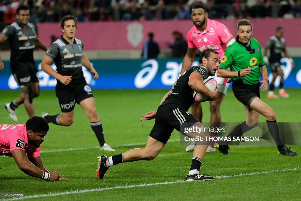 RUGBYU-FRA-TOP14-STADE FRANCAIS-BRIVE