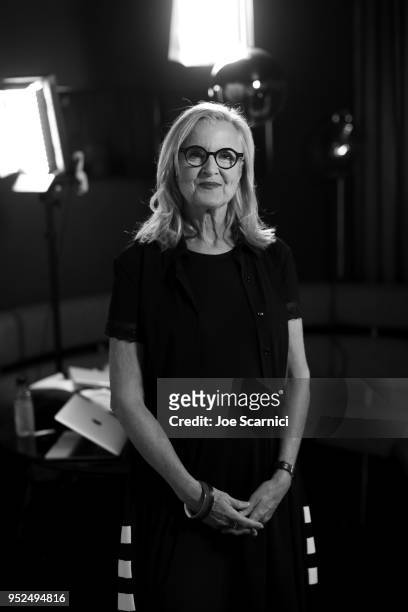 Director Gillian Armstrong speaks at 'A Conversation with Gillian Armstrong' during day 3 of the 2018 TCM Classic Film Festival on April 28, 2018 in...