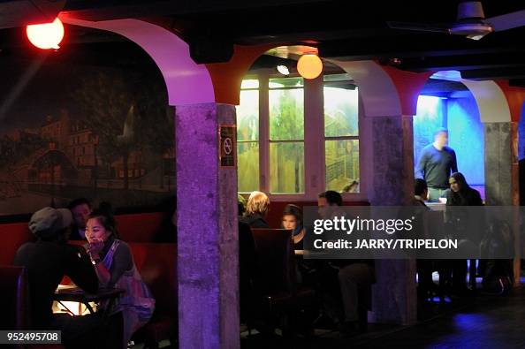 La Java night club and place of concert in Faubourg du Temple street ...