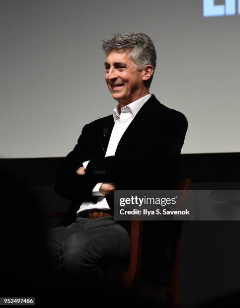 Director Alexander Payne speaks during Director's Series: Alexander Payne during 2018 Tribeca Film Festival at SVA Theater on April 28, 2018 in New...