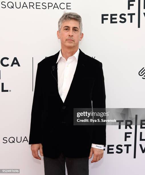 Director Alexander Payne attends Director's Series: Alexander Payne during 2018 Tribeca Film Festival at SVA Theater on April 28, 2018 in New York...