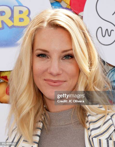 Actor Heather Morris attends Zimmer Children's Museum's 3rd Annual We All Play Fundraiser on April 28, 2018 in Santa Monica, California.
