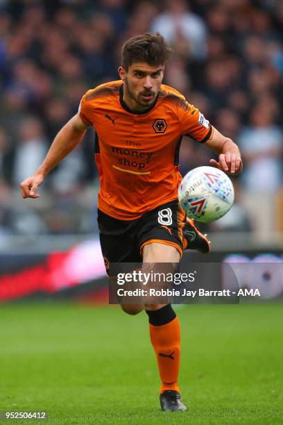 Ruben Neves of Wolverhampton Wanderers during the Sky Bet Championship match between Wolverhampton Wanderers and Sheffield Wednesday at Molineux on...