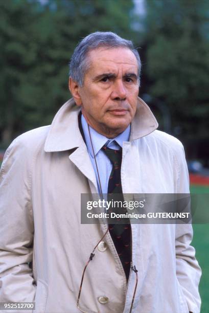 Portrait du journaliste et homme politique italien Enzo Tortora le 8 octobre 1985.