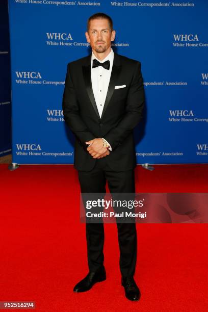 Actor Steve Howey attends the 2018 White House Correspondents' Dinner at Washington Hilton on April 28, 2018 in Washington, DC.