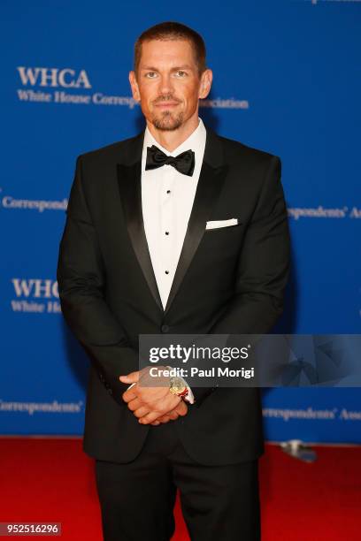 Actor Steve Howey attends the 2018 White House Correspondents' Dinner at Washington Hilton on April 28, 2018 in Washington, DC.