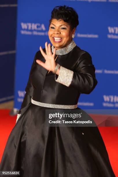 Journalist April Ryan attends the 2018 White House Correspondents' Dinner at Washington Hilton on April 28, 2018 in Washington, DC.