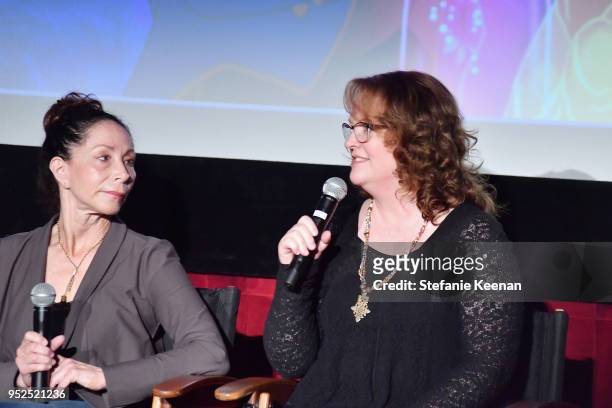 Animator Lorna Cook and writer Brenda Chapman attend the screening of 'An Invisible History: Trailblazing Women of Animation' during day 3 of the...